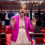 Senadora Ginnette Bournigal sale en defensa de la Policía en medio del debate por la reforma