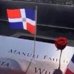 Entre banderas y rosas, los dominicanos recuerdan a sus víctimas del 11-S
