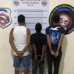 DNCD arresta a tres presuntos integrantes de la red de microtráfico de “El Cabo” en La Vega