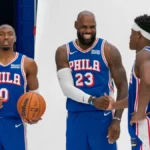Fanáticos enloquecen con el debut de LeBron James en el primer partido de práctica de los Sixers