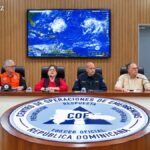 COE coloca a la mayoría del país en alerta por varias vaguadas, incluyendo el Distrito Nacional
